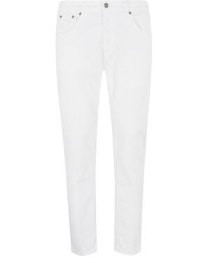 Dondup Jeans 5Tasche Carrot Slim Dian - White