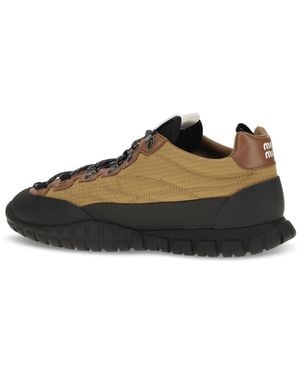 Miu Miu Ripstop Trainers Polyamide Trainers - Yellow