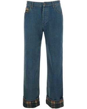 Burberry Jeans Dexter Stonewash Cotton - Blue