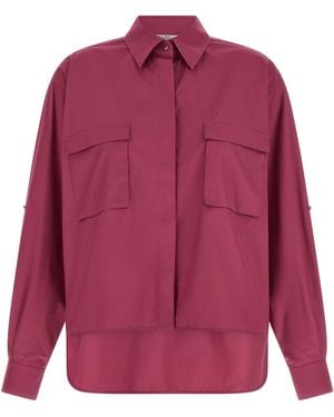 Max Mara Cotton Blouse - Red