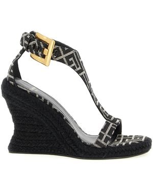 Balmain 'Anthem' Espadrilles - Black
