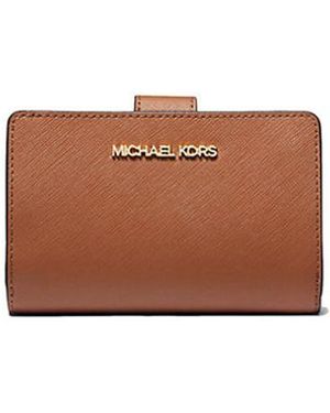 Michael Kors Wallet Leather Bags - Brown