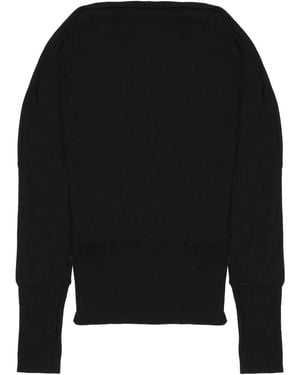 TOTEME Viscose Sweater Sweaters - Black