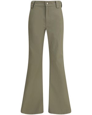 Balenciaga Flare Pants - Green