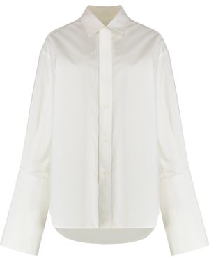 MM6 by Maison Margiela Cotton Shirt - White