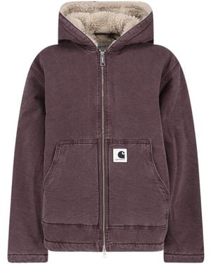 Carhartt Mitch Zip Jacket - Purple