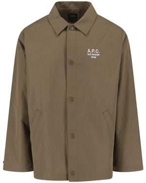 A.P.C. Jackets Polyester - Green