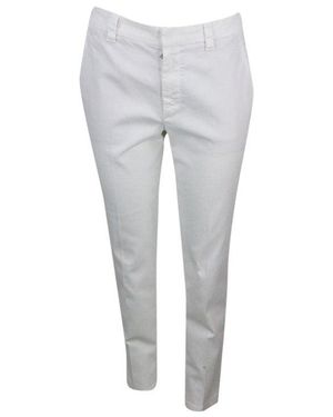 Brunello Cucinelli Tailored Cotton Pants - Gray