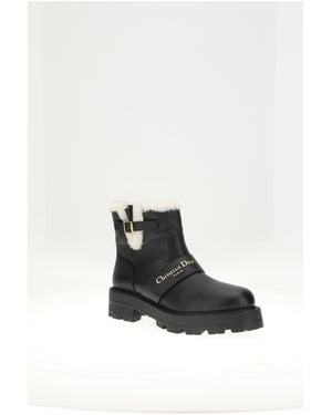 Dior Boot Upper Calf Leather Bos Taurus - White