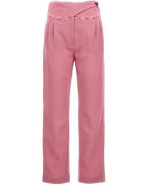 Blazé Milano Cool & Easy Pants - Pink