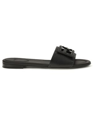 Fendi Baguette Sandals Calf Leather Bos Taurus - White