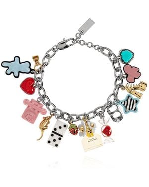 Marc Jacobs Bracelet With Colourful Charms - Natural