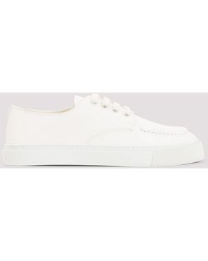 Prada Deer Leather Trainers - White