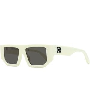 Off-White c/o Virgil Abloh Rectangular Vancouver Sunglasses Oeri13F 0107 53Mm Plastic (Acetate) - Black