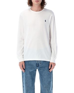Polo Ralph Lauren Classic Long-Sleeve T-Shirt - White