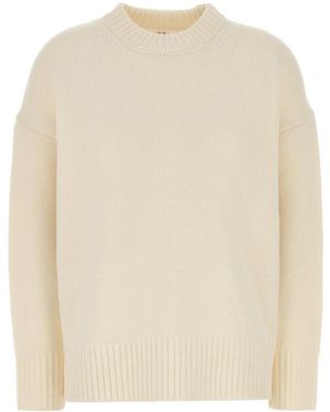 Italist Cashmere And Wool Blend Sweater - Natural