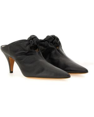 KHAITE Khaite Rowan Mule - Black