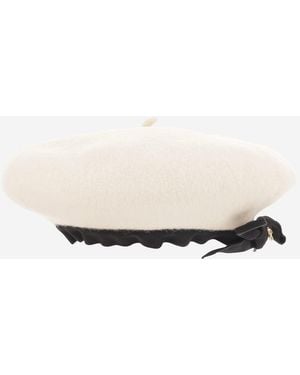 Patou Hat, Wool - Natural