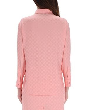 Gucci Silk Shirt - Pink