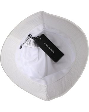 Dolce & Gabbana Nylon Wide Brim Bucket Capello Hat - Grey