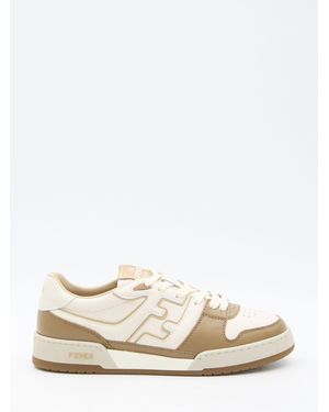 Fendi Match Trainers - Natural