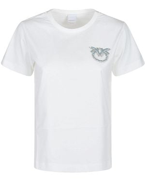 Pinko 'Manny' T-Shirt in Red | Lyst