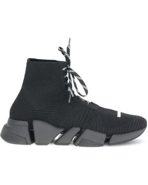 Balenciaga Speed 2.0 Lace-Up Trainers - White
