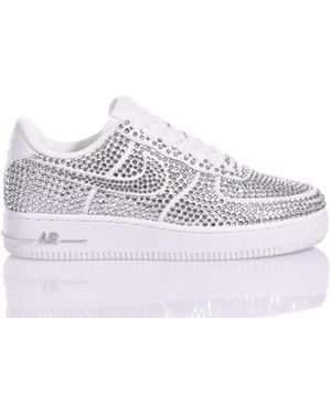 MIMANERA Nike Air Force 1 Luxury Crystal - Blue