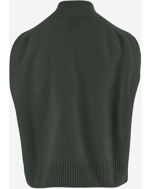 Sa Su Phi Cashmere Sleeveless Sweater - Green