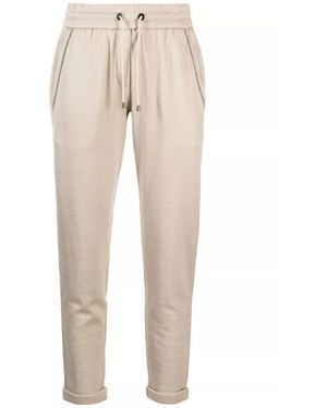 Brunello Cucinelli Trousers - Natural