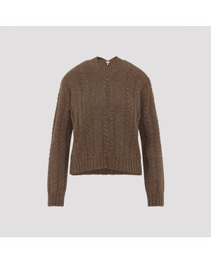 Loewe Wool Sweater - Brown