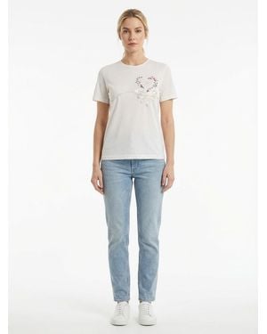 Dolce & Gabbana Silk T-Shirt - Blue