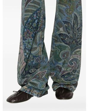 Etro Jeans Natural (Veg)->Cotton100.0 - Blue
