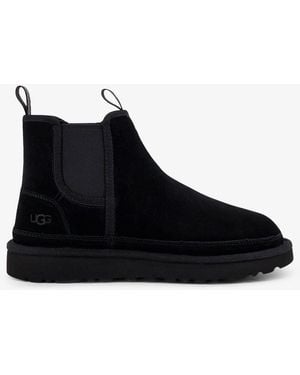 UGG Neumel Chelsea Suede Boots - Black
