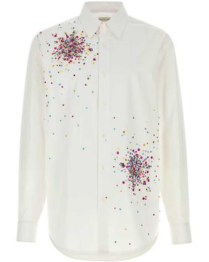 Dries Van Noten Cotton Caper Shirt - White