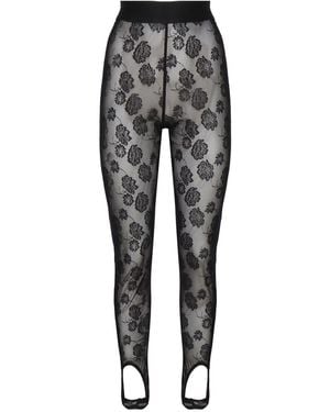 Nue Business Lace Leggings - Gray
