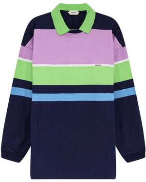 Versace Sweaters Cotone - Blue