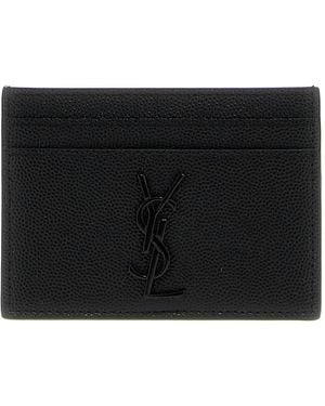 Saint Laurent Monogramme Cardholder - Black