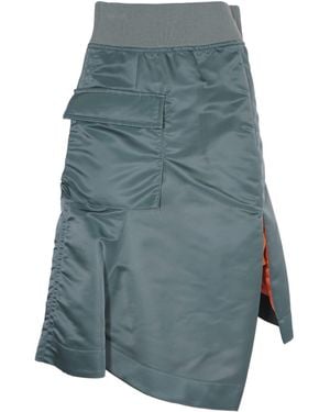 Sacai Cargo Skirt - Blue