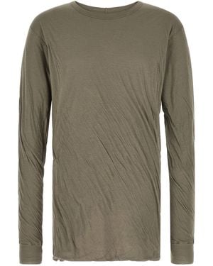 Rick Owens T-Shirt — Khaki - Gray