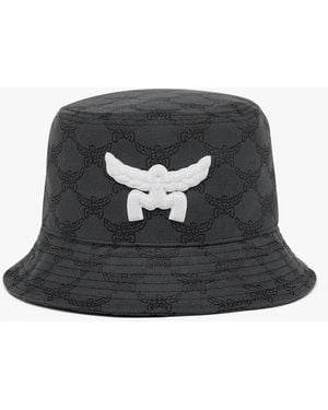 MCM Col Laurel Jqd Bucket Hat - Black