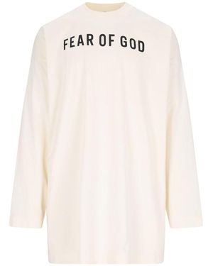 Fear Of God Thunderbird Logo T-Shirt - White