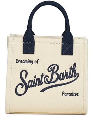 MC2 Saint Barth Ivory Vanity Bag Mini Handbag With Shoulder Strap - Multicolor