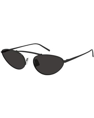 Saint Laurent Sunglasses Cat Eye Full Rim, Frame And Lens Sl538001 - Black