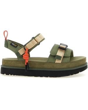 UGG Goldenstar Wildwood Sandals Leather Textile - Green