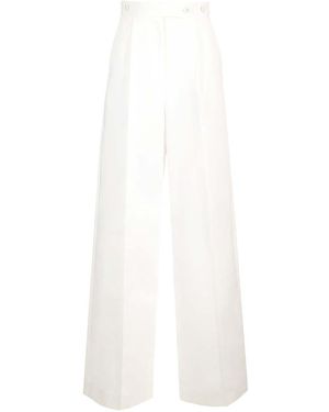 Givenchy Pleated Trousers - White