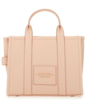 Marc Jacobs The Tote Medium Bag Cow Leather Handbags - Natural