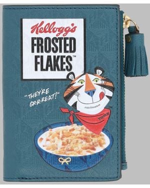 Anya Hindmarch Wallet Frosted Flakes Leather & Purses - Blue