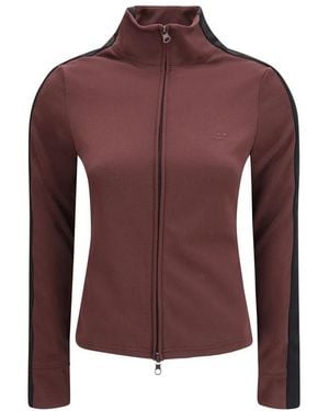 Courreges Bordeaux Polyester Sweatshirt - Purple