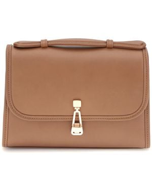Gabriela Hearst Leonora Bag Leather Shoulder - Brown